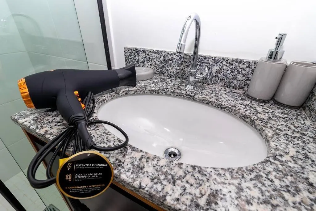 Apartamento Loft Novinho, Ar Condicionado, Ha 200M Do Metro Bras São Paulo Brasil