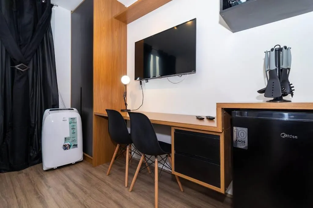 Apartament Loft Novinho, Ar Condicionado, Ha 200M Do Metro Bras São Paulo Brazylia